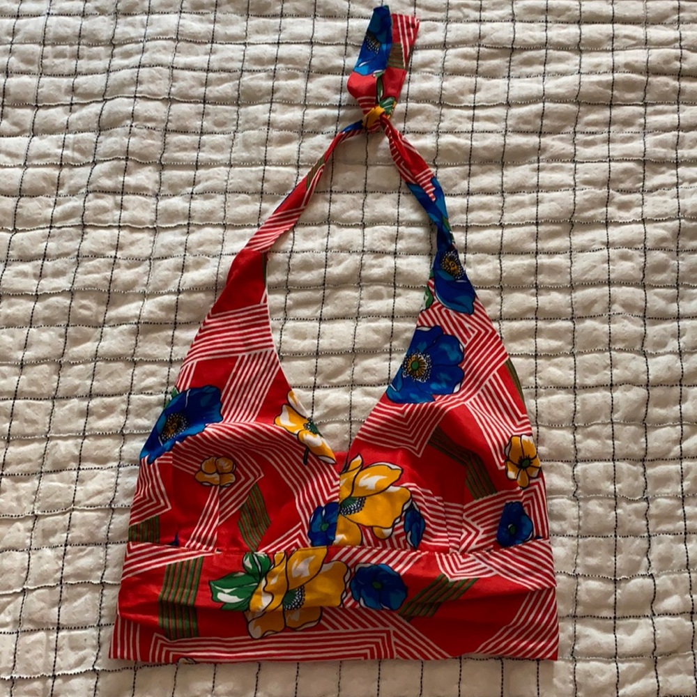 Vintage Multicolored Halter